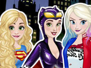 Vista as Princesas de Super-Heroínas