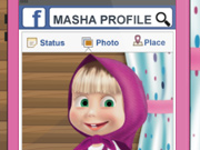 Masha e a Nova Foto de Perfil