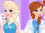 Elsa e Anna: Vestidos de Primavera