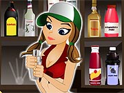 Garota Bartender