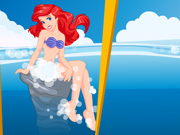 Sessão de Pedicure com a Ariel