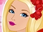 Vista a Barbie com Roupas Vermelhas