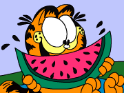 Colorindo o Garfield