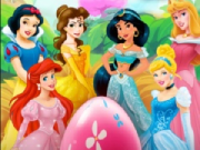 Pinte os Ovos de Páscoa das Princesas