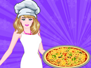 Barbie Prepara Pizza Picante