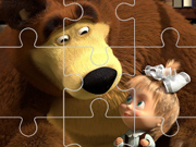 Masha e o Urso Jigsaw