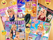 Vista Rapunzel na capa das Revistas