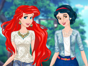 Ariel e Branca de Neve: Amigas de Verdade