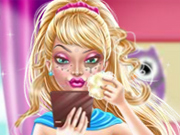 Ajeite a Maquiagem da Super Barbie