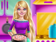 Barbie Prepara Suflê de Morango