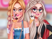 Barbie e Elsa adoram Sorvetes