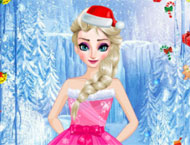 Vista Elsa Para o Natal