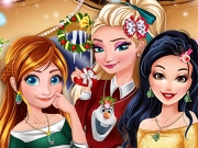 Elsa, Anna e Branca de Neve no Polo Norte