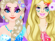 Elsa vs Barbie: Show de Maquiagem
