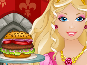 Barbie Serve Hambúrgueres na Lanchonete