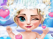 Banho da Elsa Bebê