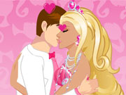 Beijando a Barbie Noiva