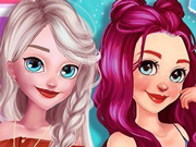 Ariel vs Elsa no Instagram