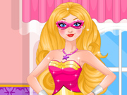 Barbie Maquiagem de Super-Heroína